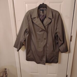 Vintage Venezia Jeans Double Breasted Trench Coat. New Great Condition.